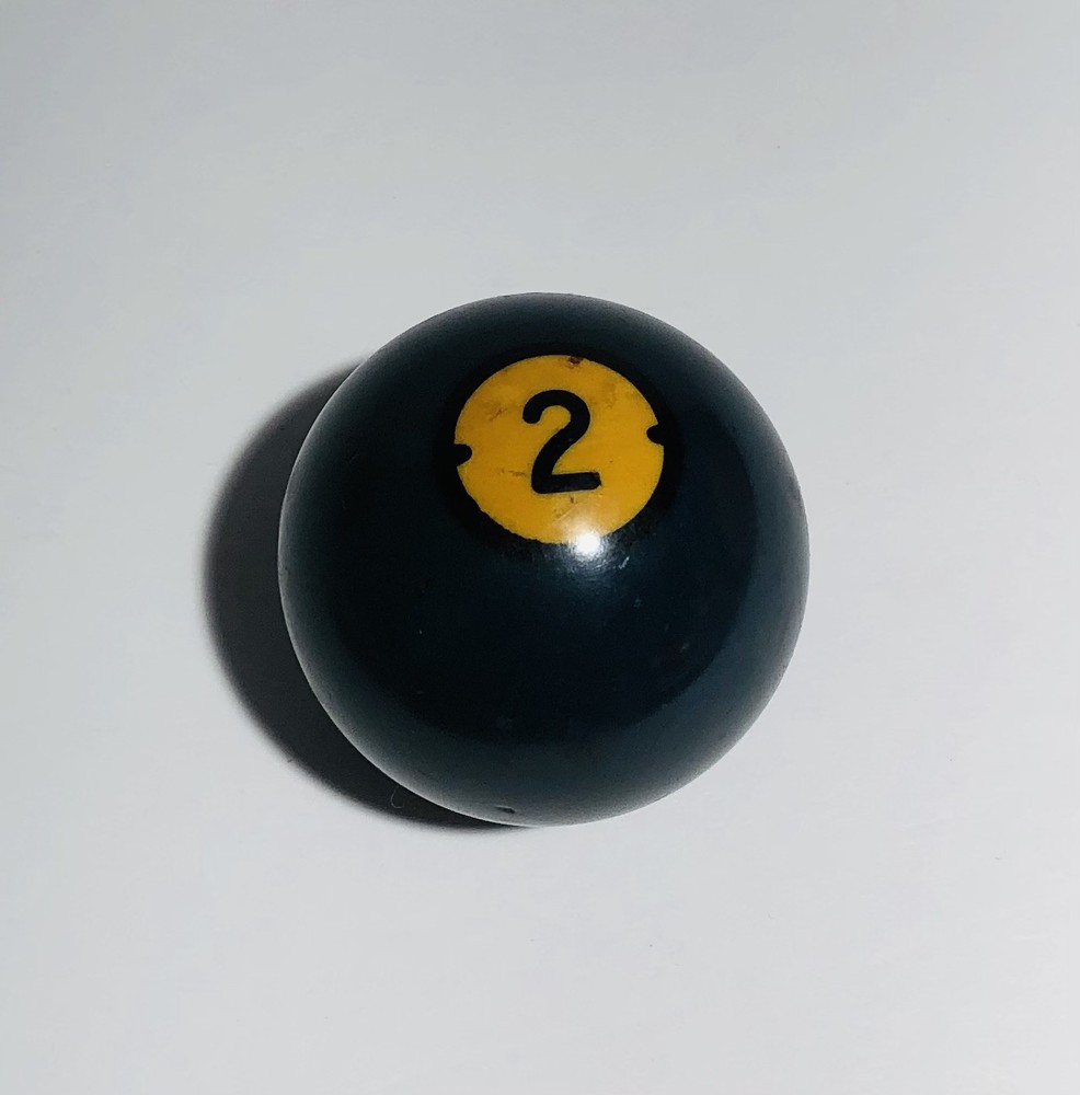 VTG Brunswick Centennial Bakelite #2 Pool Billiard Ball Replacement 2 1/4”