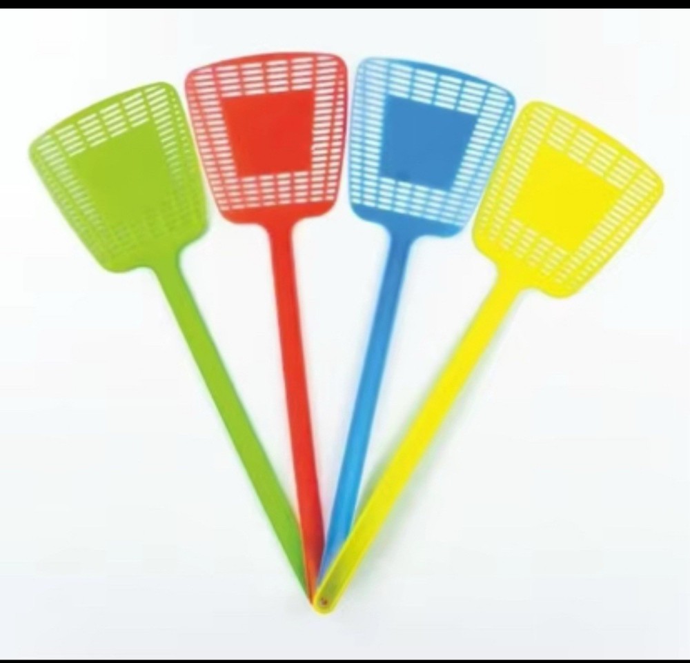 Fly Swatter 3-Pack Heavy Duty Plastic SWAT Set for Indoor Outdoor Use Durable