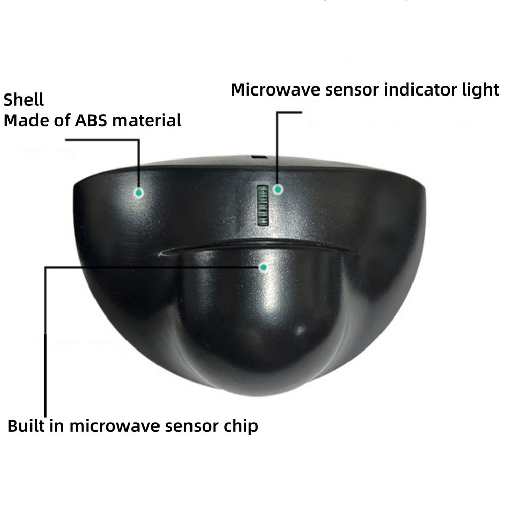 ABS 24.125GHz Human Inductive Motion Microwave Radar Sensor For Automatic Door