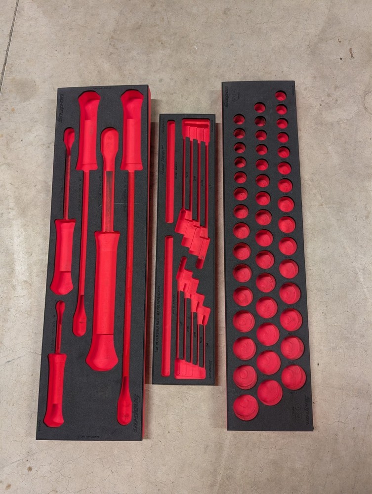 snap on prybar foam organizer