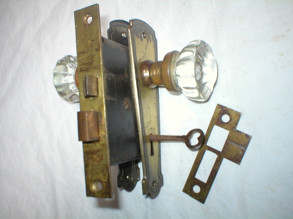 Antique Art Deco Era Door Hardware