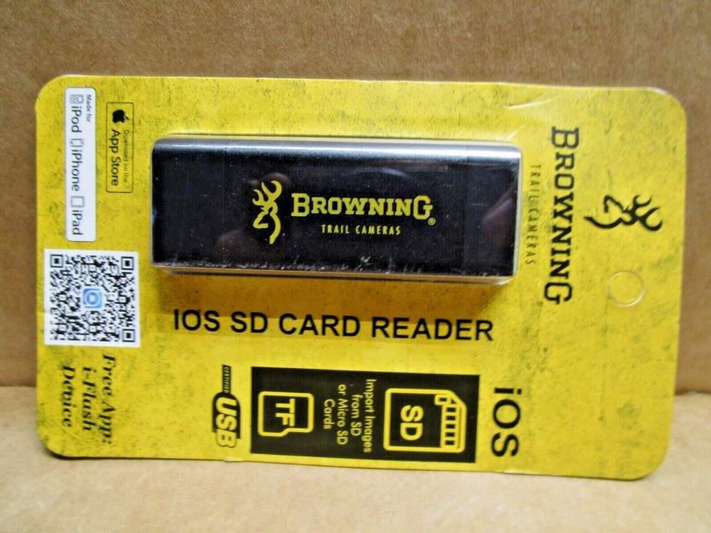 BROWNING BTC CR-UNI TRAIL CAMERA SD CARD READER (IOS SUPPORTED)