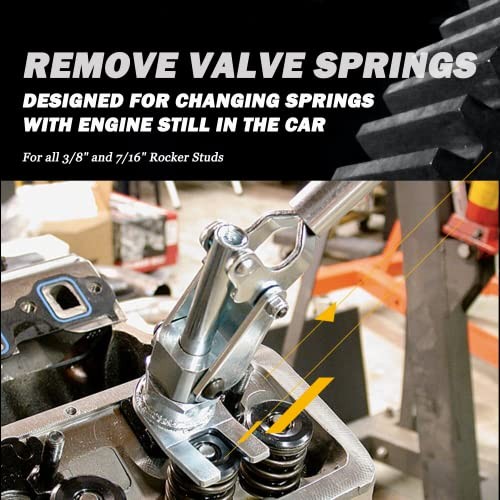 New 66784 Stud Mount Valve Spring Compressor Remove & Install Valve Spring for