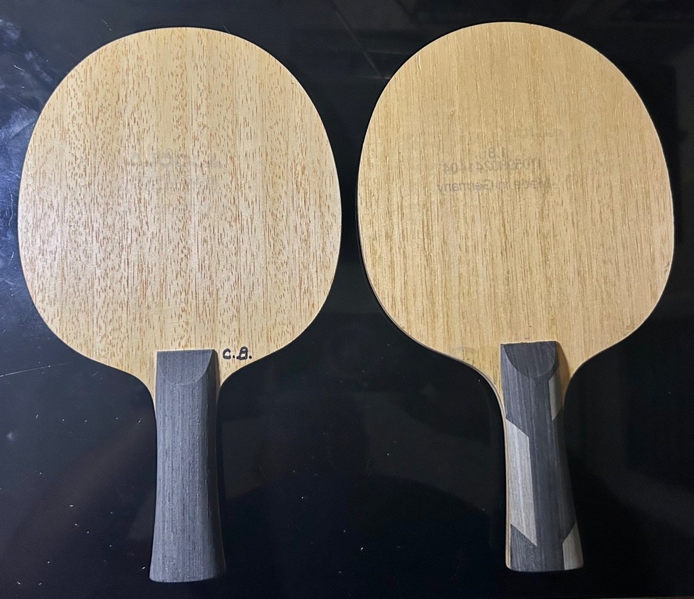 2 carbon table tennis blades