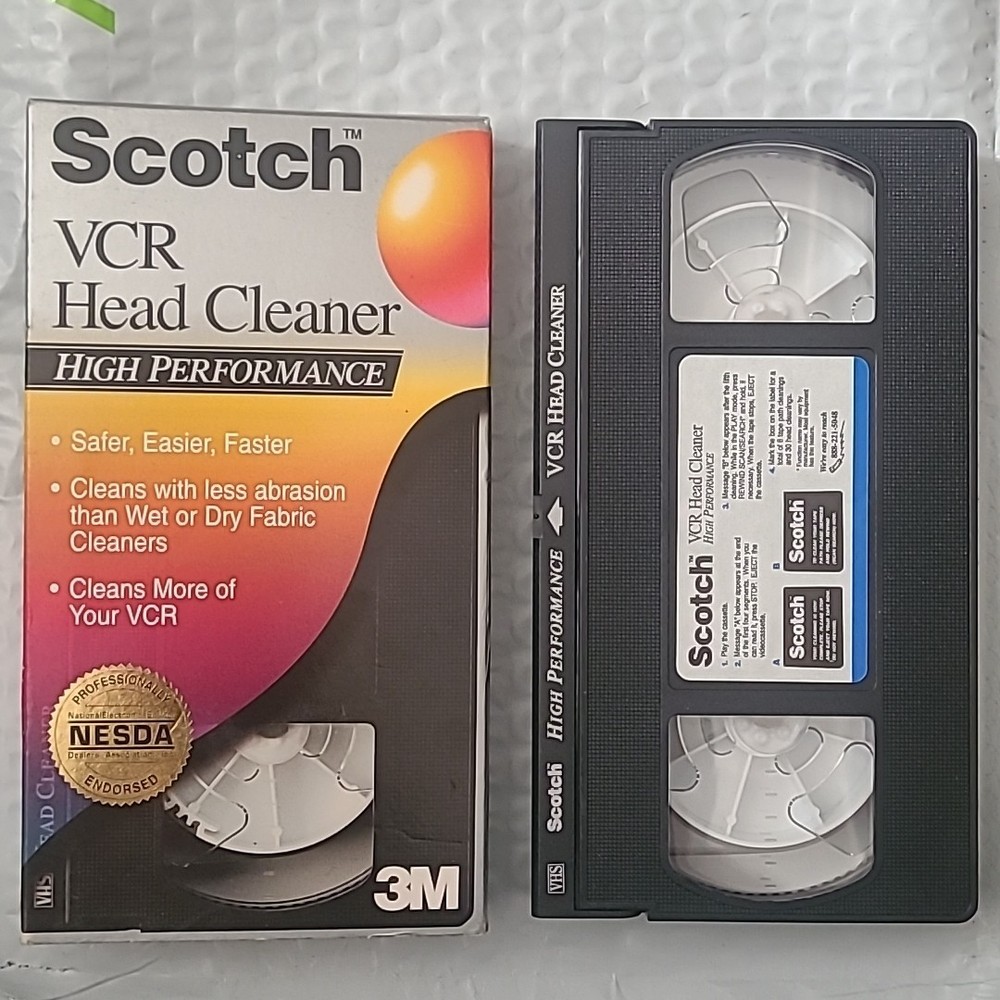 Scotch Professional VCR Head Cleaner