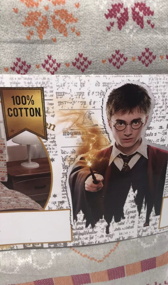 Harry Potter 4 Piece Flannel Full Size Set