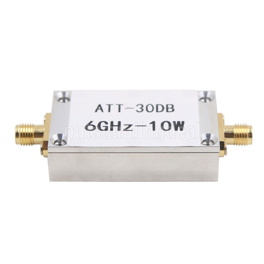 10W 30DB RF Attenuator Work with Power Meter Spectrum Analyzer ot25