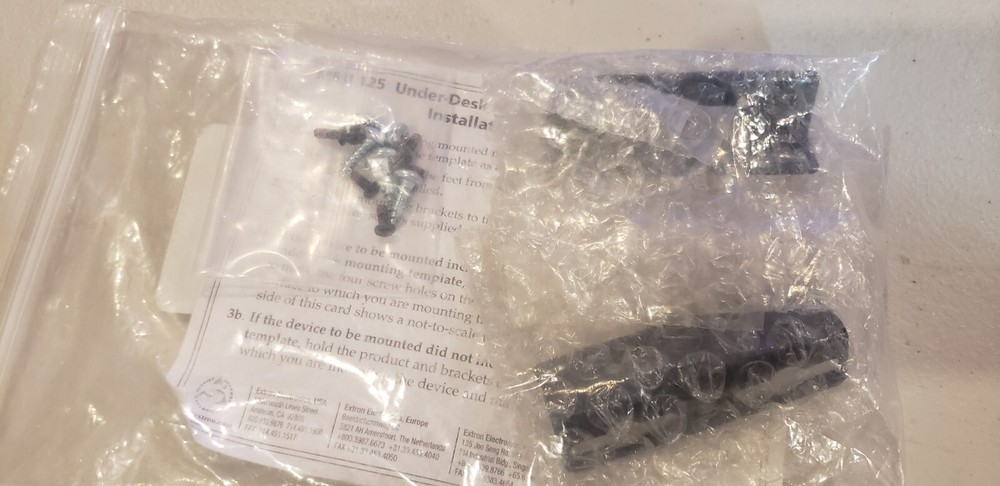 Extron MBU 125 70-077-01 Low-Profile Mount Kit