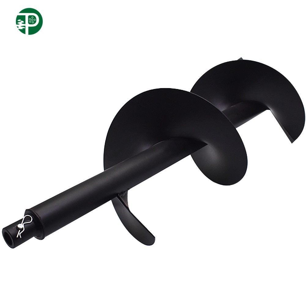 10-Inch Earth Auger Drill Bit for Gas-Powered Fence Hole Digger
