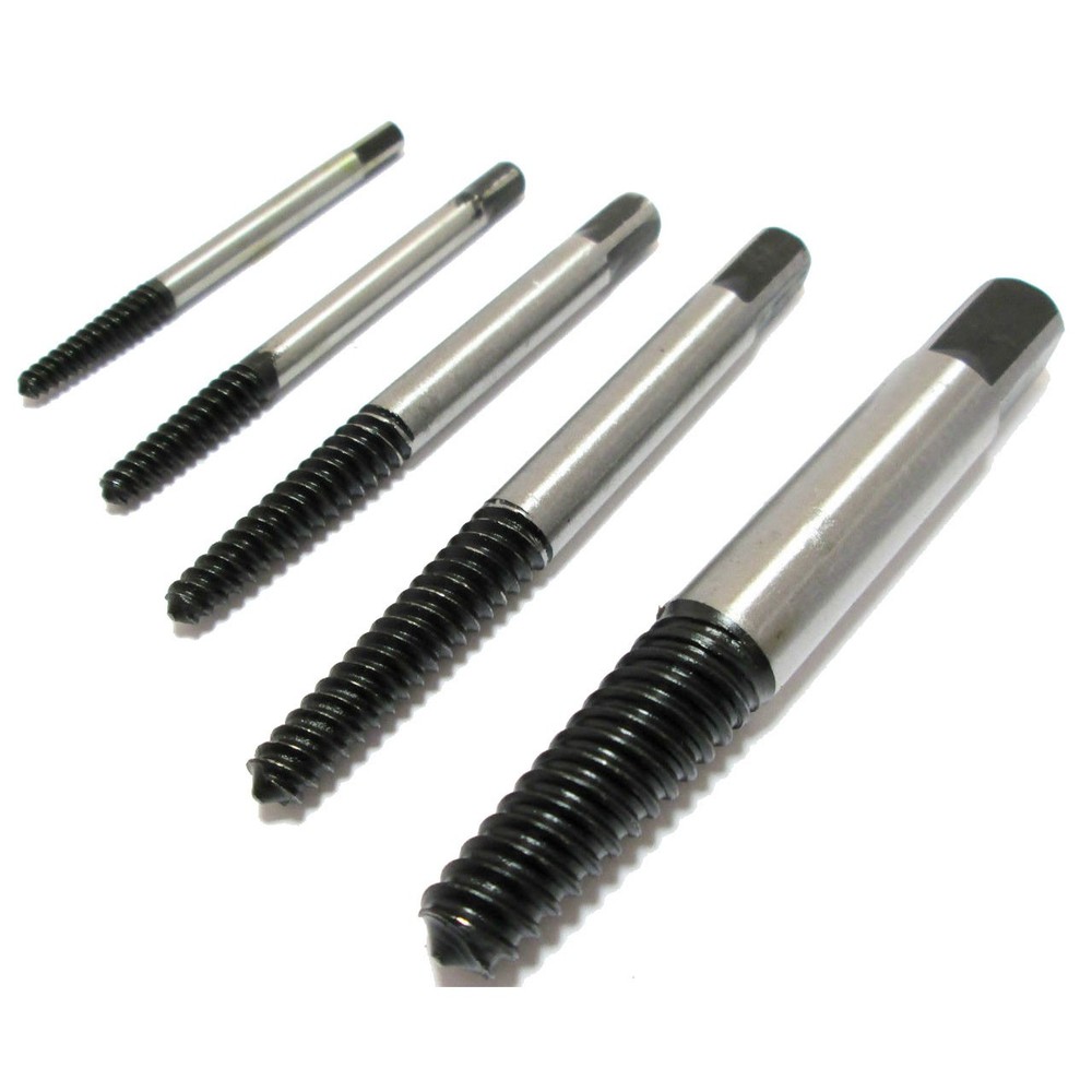 5PC SCREW BOLT STUD EXTRACTOR REMOVER EASY OUT OUTS