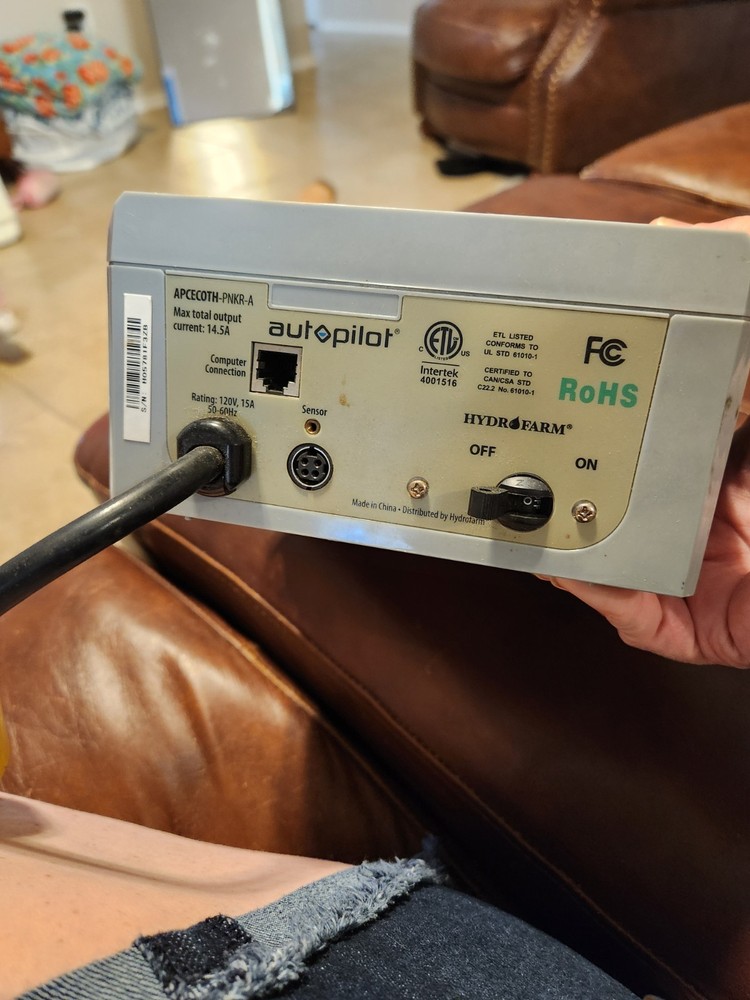 HydroFarm AutoPilot Master Digital Timer Light Environmental Control Systems