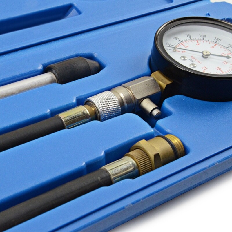 Car Petrol Engine Compression Tester Engine Cylinder Automobile Pressure Gauge