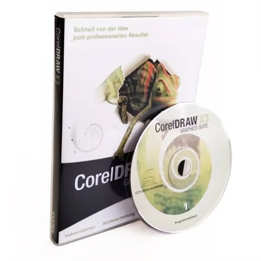 Coreldraw Graphics Suite X3 + CorelDRAW Design Collection + Serial
