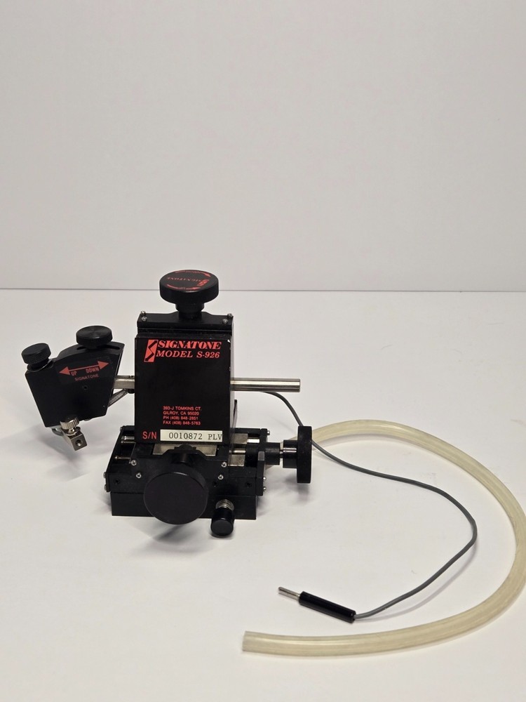 SIGNATONE S-926 PLV MICRO POSITIONER & PROBE - NICE