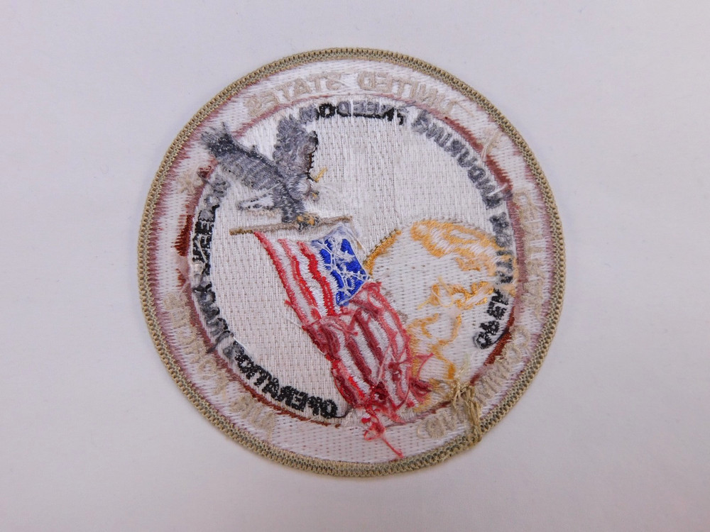 US Air Force USAF Central Command GWOT A-2 Intelligence Desert Tan DCU Patch 4"