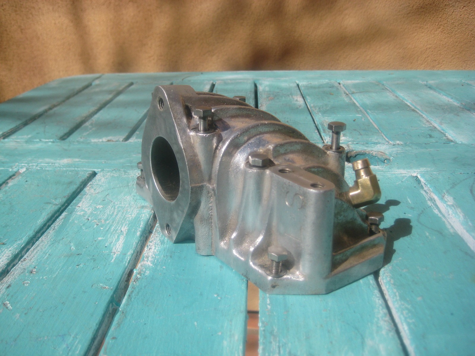 L-S Kawasaki 440 550 JS SX Hi Performance Old School Exhaust Manifold W/Bolt Kit