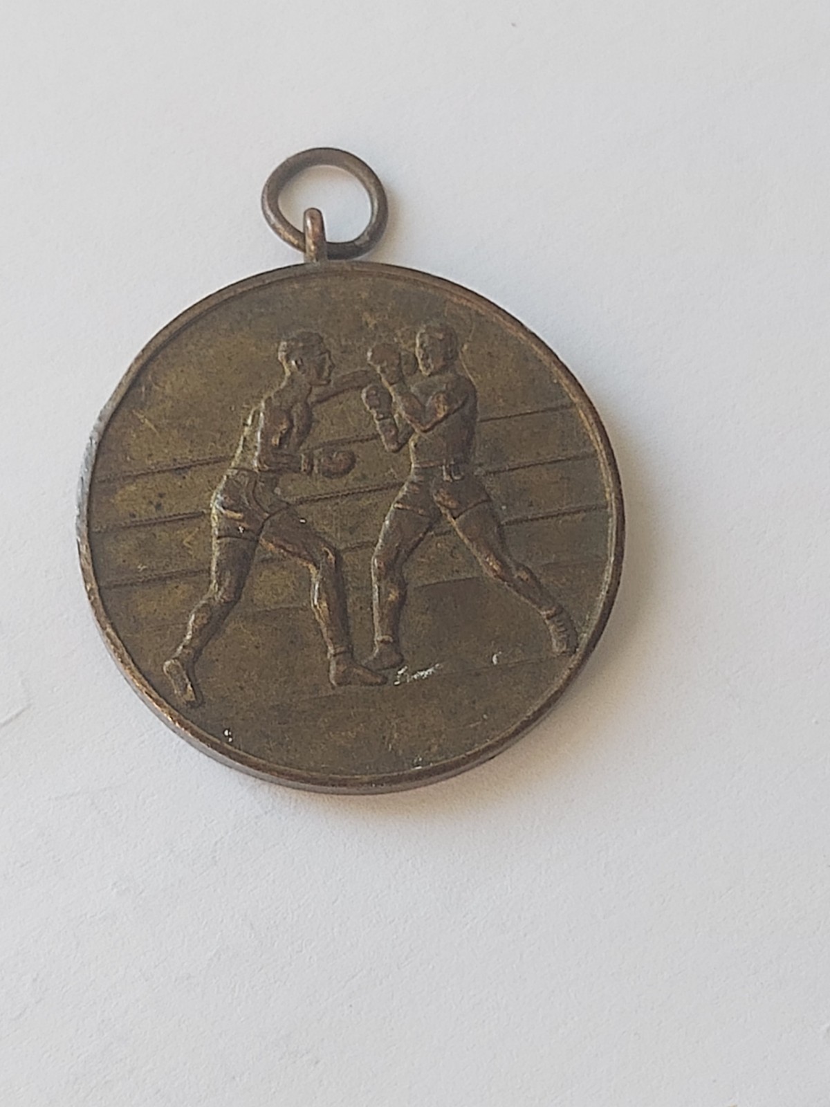 Vintage BRITISH ARMY v NAVY Boxing Winners MEDAL Pugilist