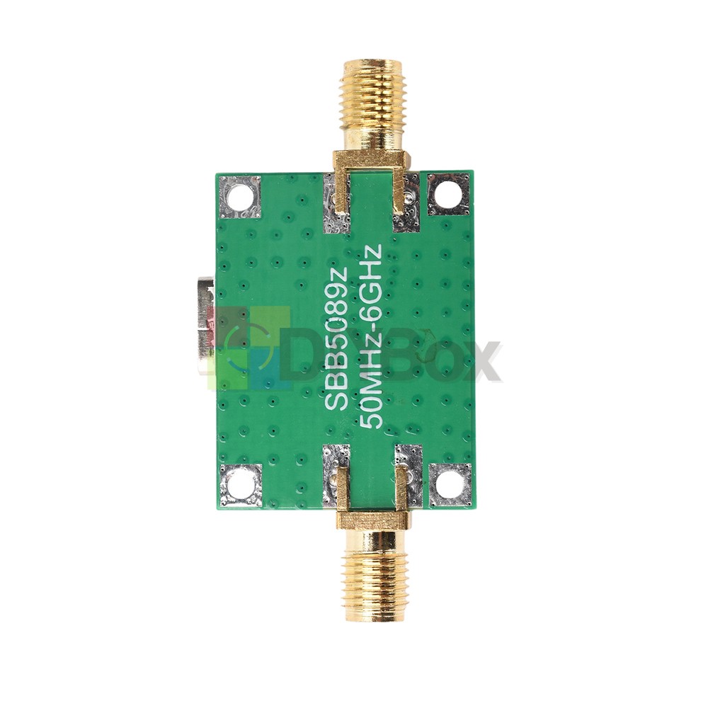 20dB Gain RF Module 5MHz–6GHz RF Power Amplifier RF Preamplifier Module SBB5089
