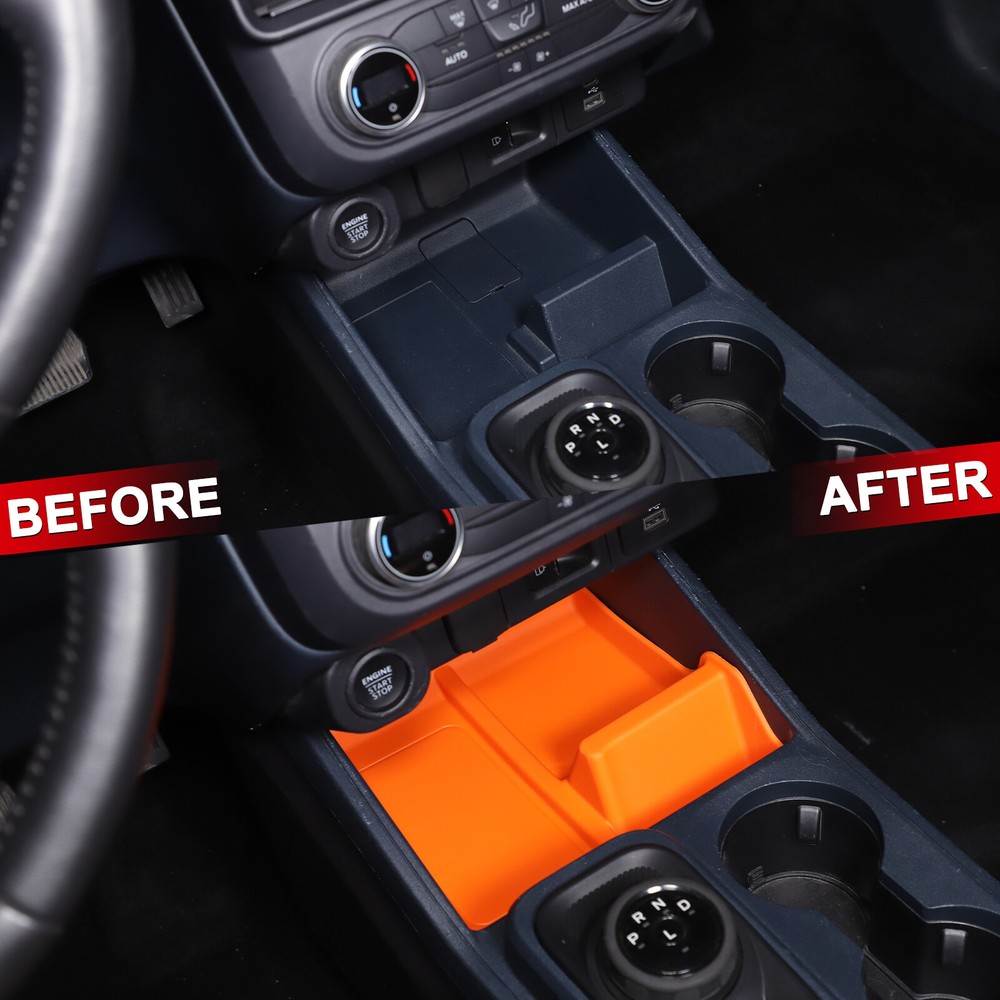 TPE Console Storage Panel Cushion Tray Replacement Part For Ford Maverick 2022+