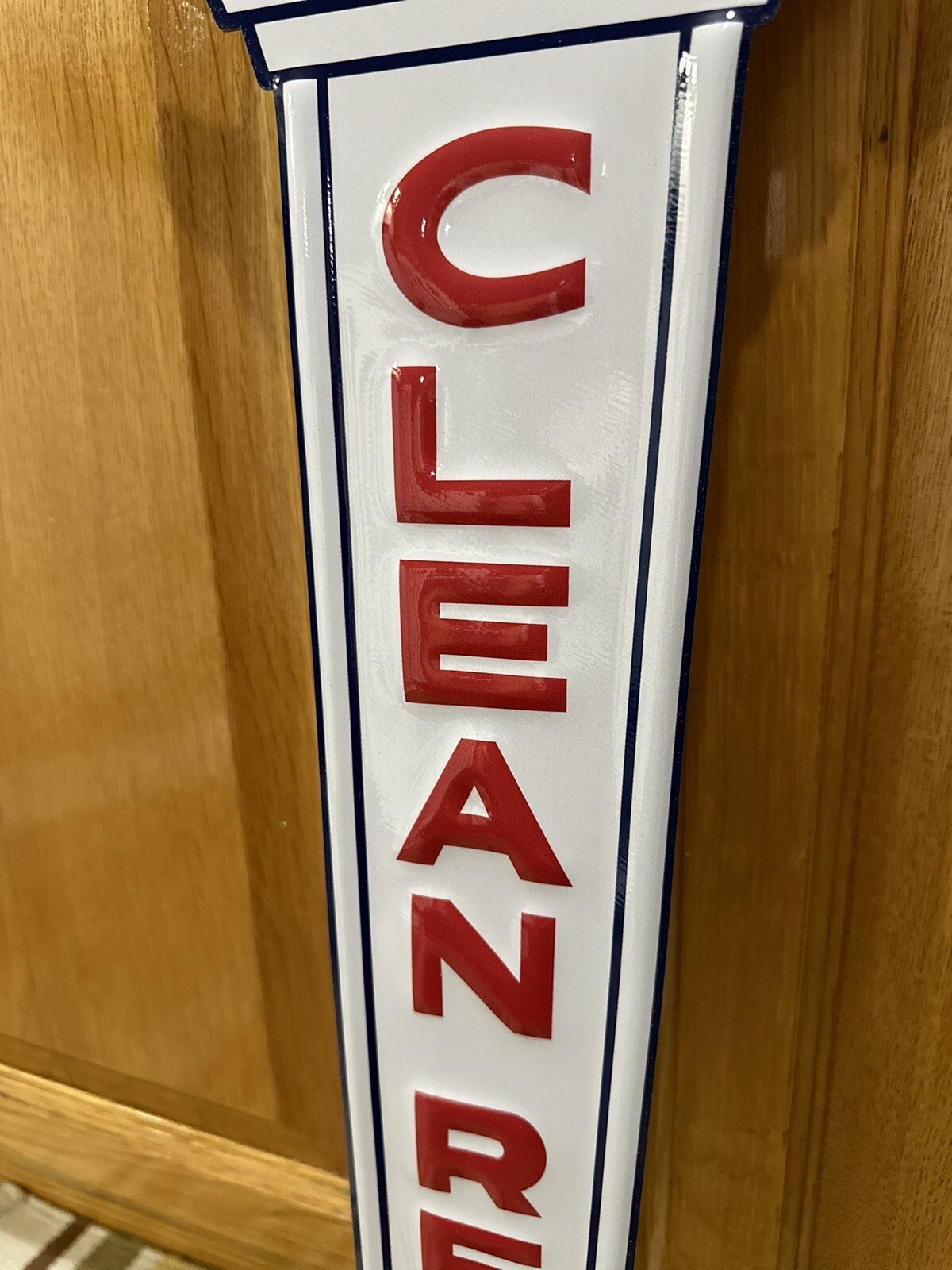 Clean Rest Room Sign Bathroom American Standard Gas Oil Vintage Style Wall Decor