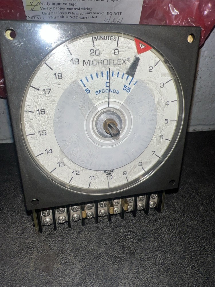 Eagle Signal HA43A6B212 Microflex Timer 0-20min 120v-ac