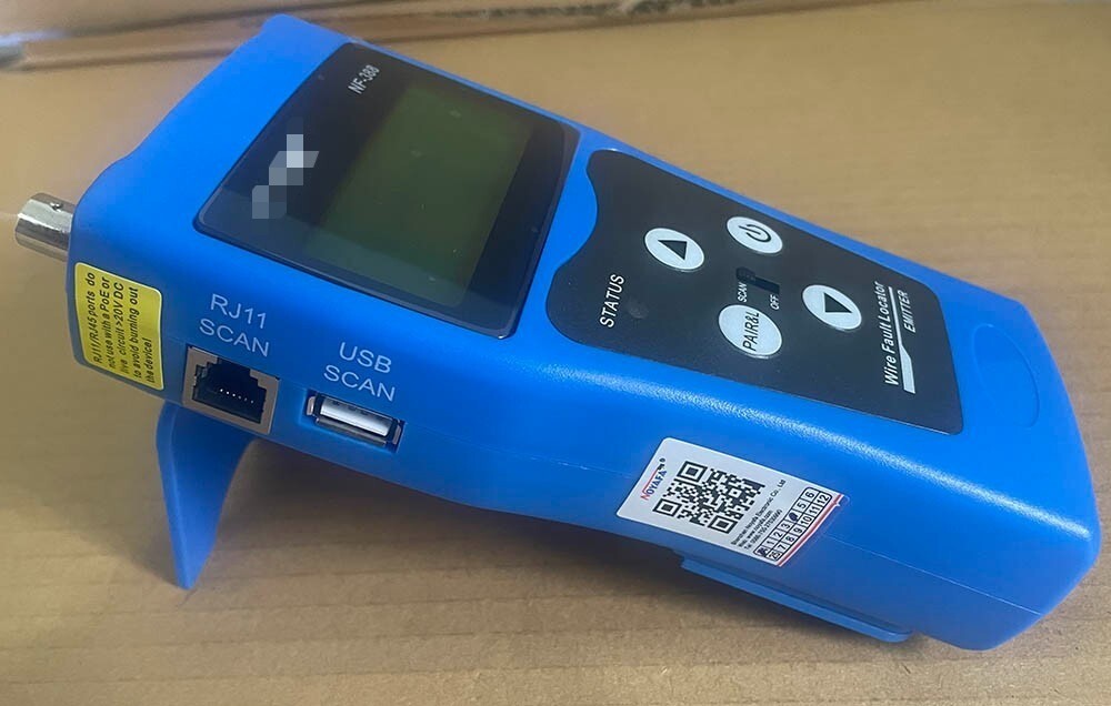 NF-388 Network Cable Tester RJ45 Cable Tracker Lan Tester Cable Finder