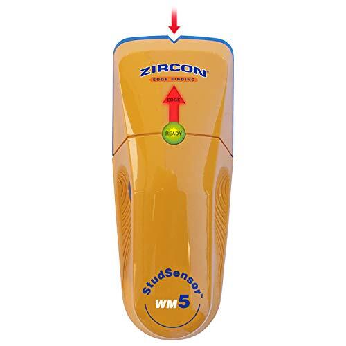 Zircon StudSensor WM5 Edge Finding Stud Finder with Picture Hanging Kit