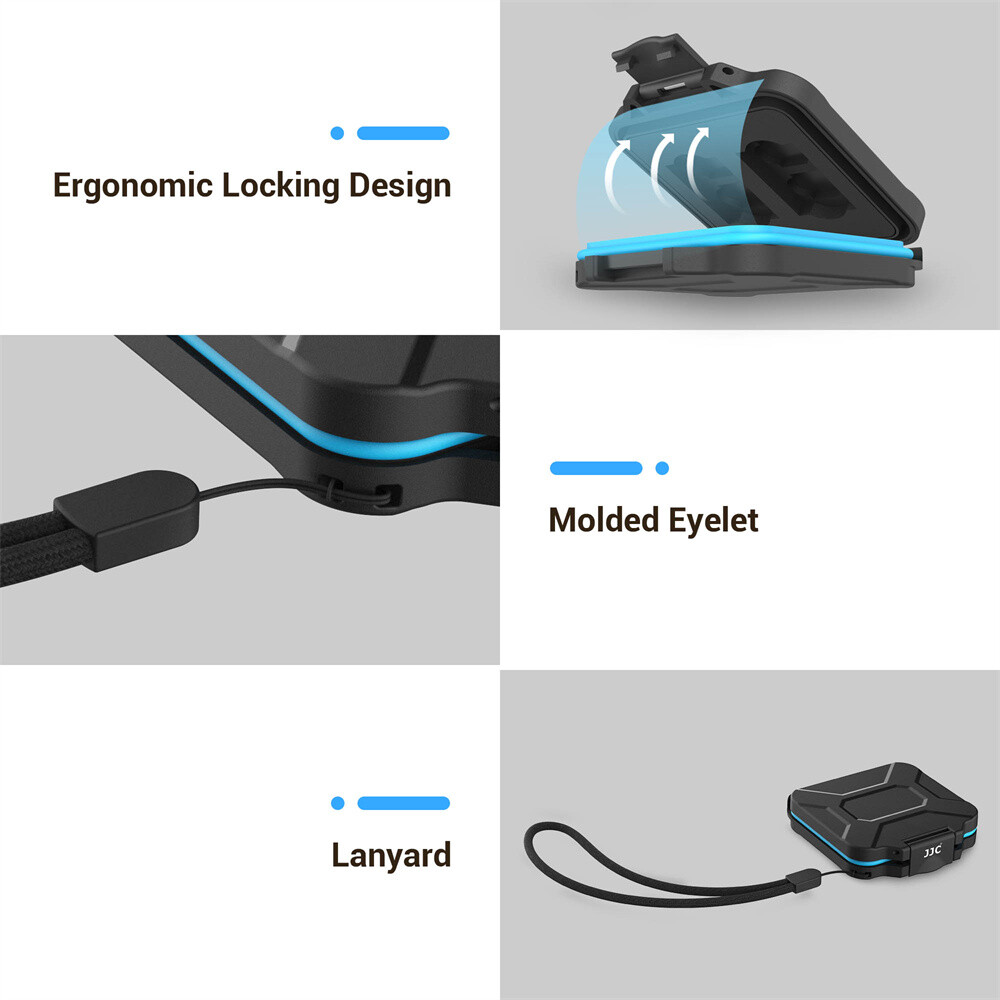 16 Slots Memory Card Case Holder Storage Organizer For TF Micro SD MSD MicroSD