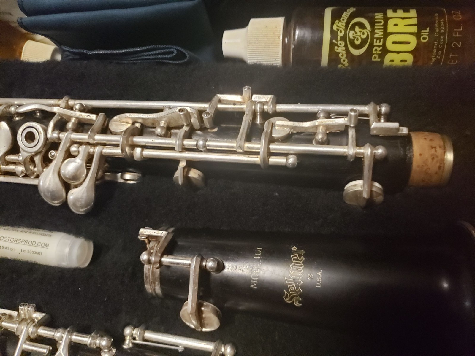 Selmer 101 Wood Intermediate Oboe! Left F, Low Bb, Split D/D#, Just Overhauled!