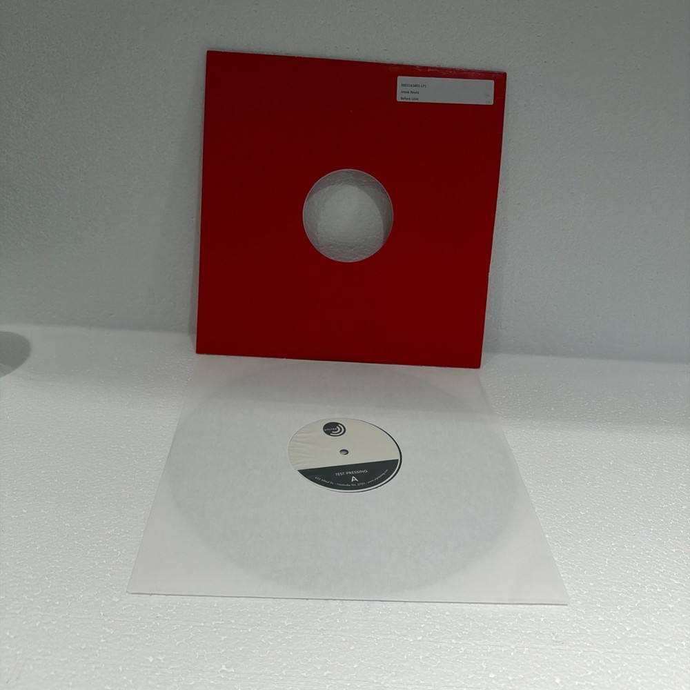 Jessie Reyes vinyl test pressing Before love