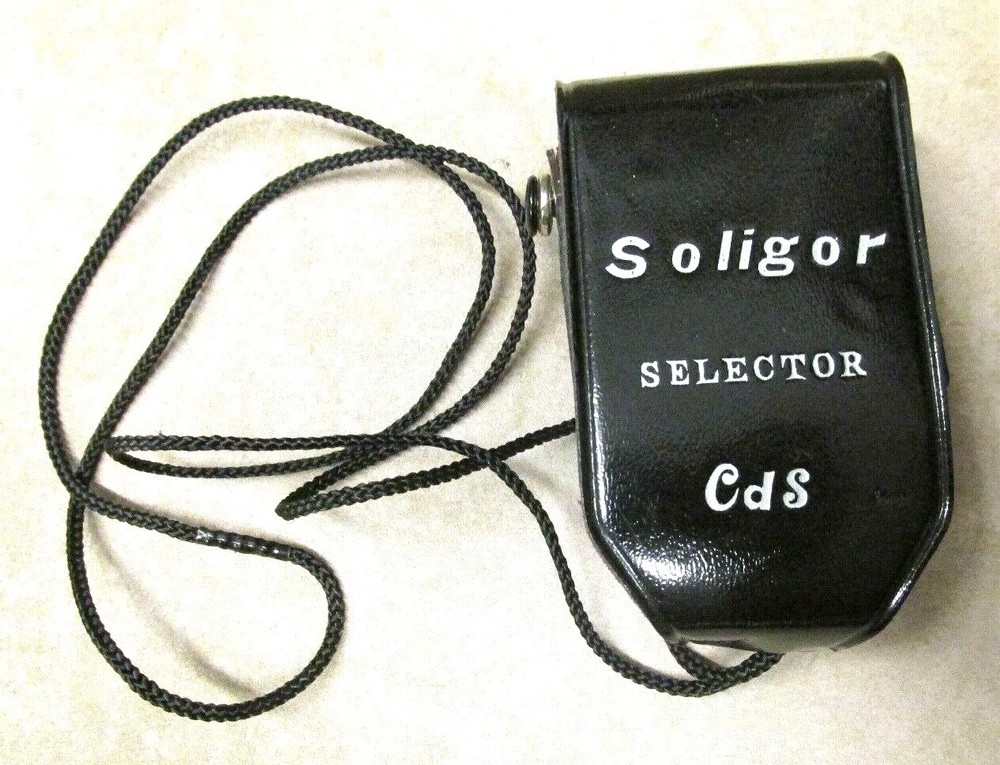 VINTAGE SOLIGOR SELECTOR CDS LIGHT METER