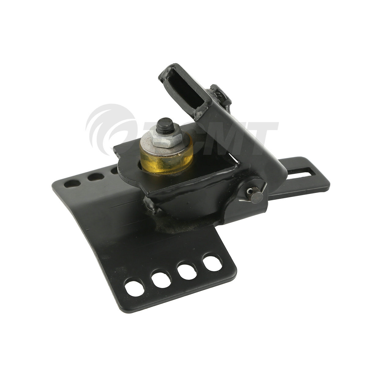 New Black Plug-In Driver Rider Backrest Pad Fit For Harley Road Glide King 97-24