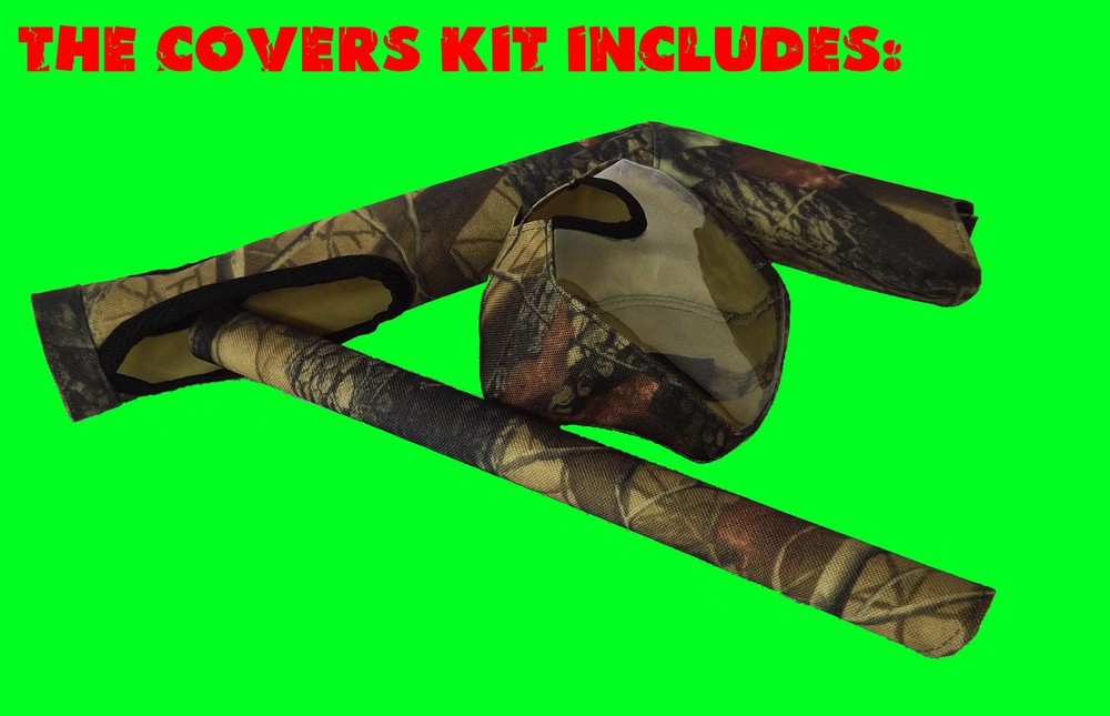 Rain Dust Covers for Minelab E-Trac metal detector full kit (3 pcs)