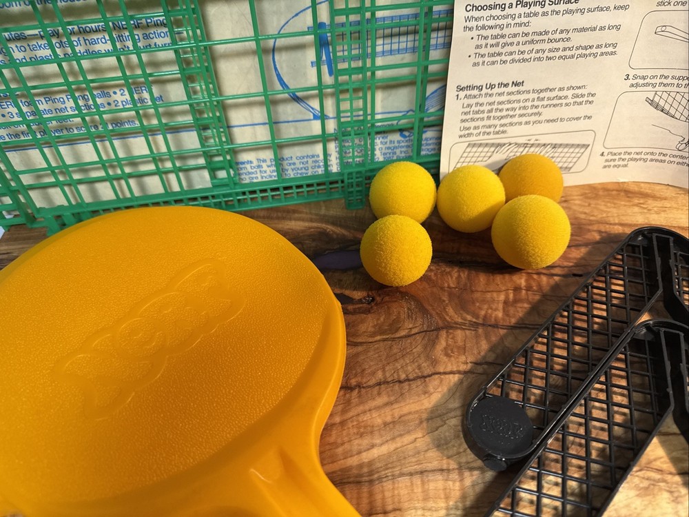 Nerf - Ping Pong game. Parker Brothers - Complete