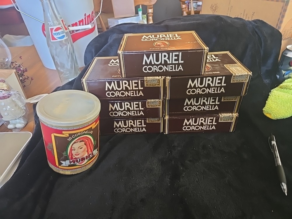 Muriel Coronella Boxes And Tin 7 Boxes In Total