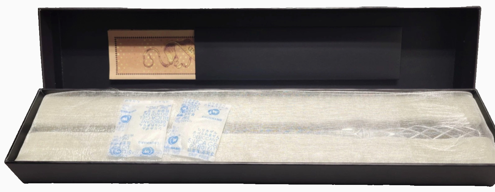 Universal Studios Harry Potter 2nd Gen Interactive Wand-Black Silver-NEW IN BOX