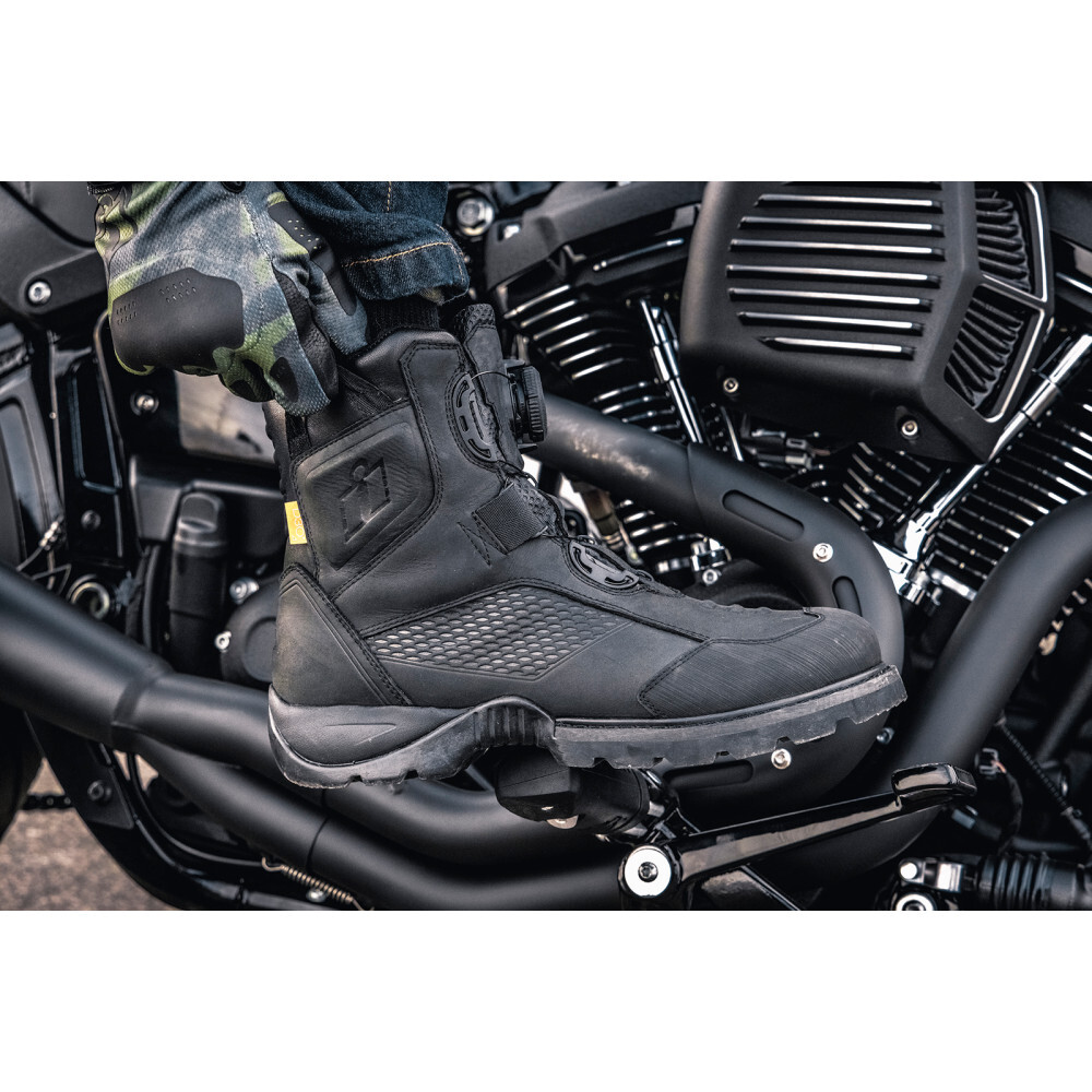 Icon Stormhawk Boots - Black | US 8