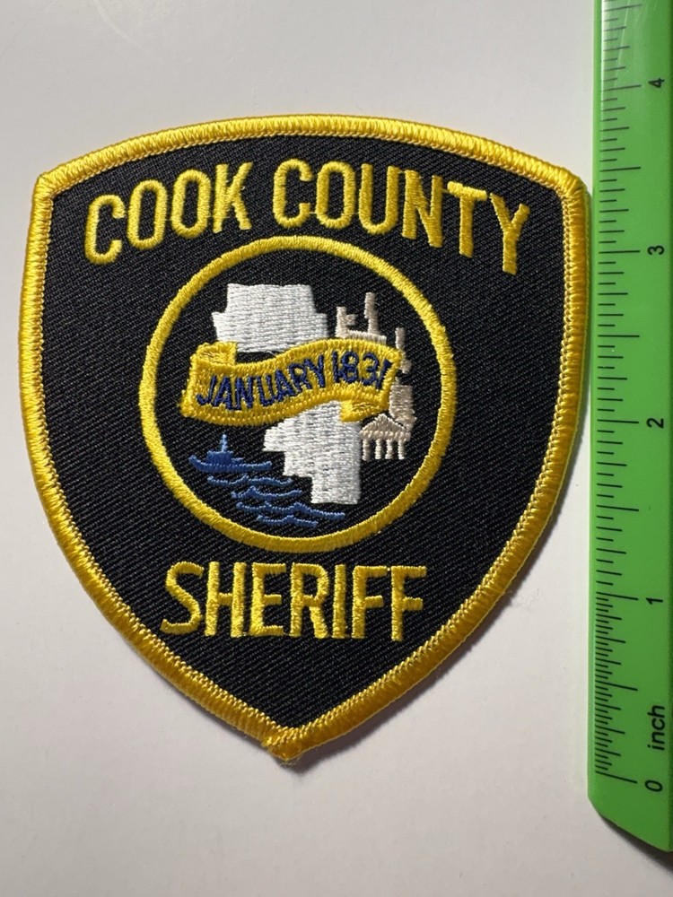 Cook County Illinois Sheriff Patch
