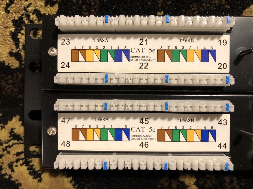 SPRINT (SP-PP-C5E48-HD) 48-Port CAT 5e PATCH PANEL ITEM CODE: 4420207500