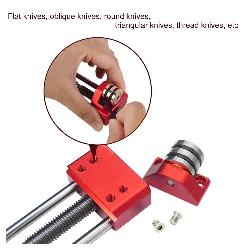 Honing Guide Adjustable Fixed Angle Sharpener Jig For Chisels Planer Blade New