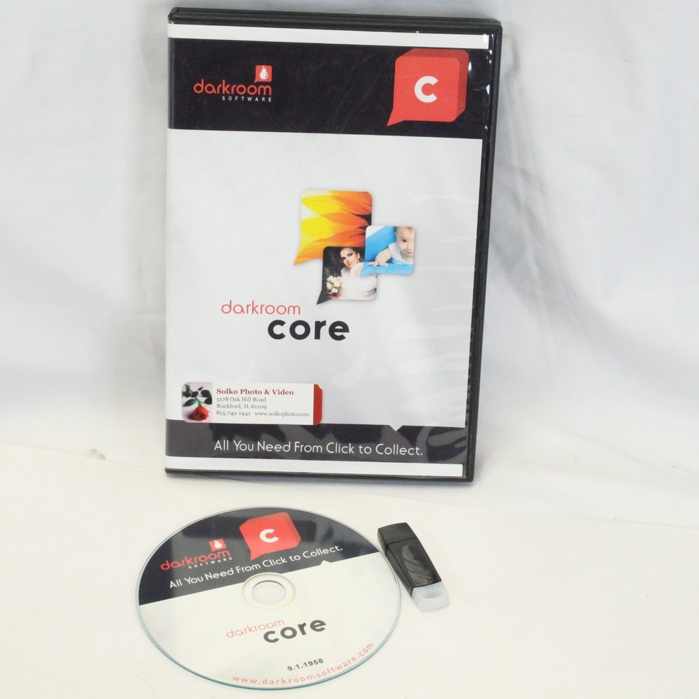 Darkroom Software Core edition 9.1 with USB & CD