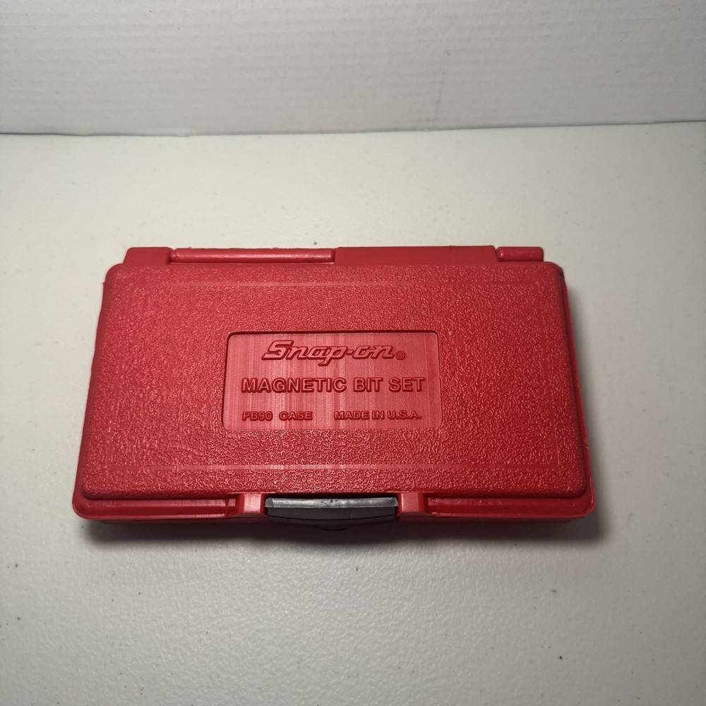 Snap On Magnetic Master Ratcheting Screwdriver Bit Set W/Case SDM400A (Open Box)