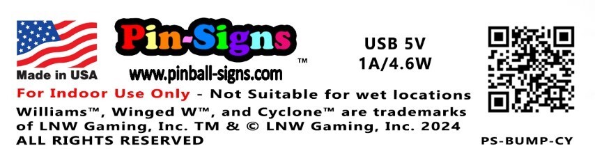 Cyclone Bumper Sticker Pin-Sign