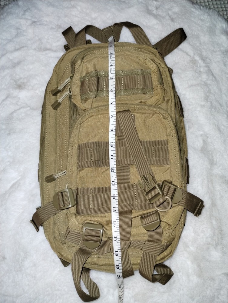 Condor Compact Assault Pack MOLLE Rucksack Hydration Army Backpack Coyote Brown