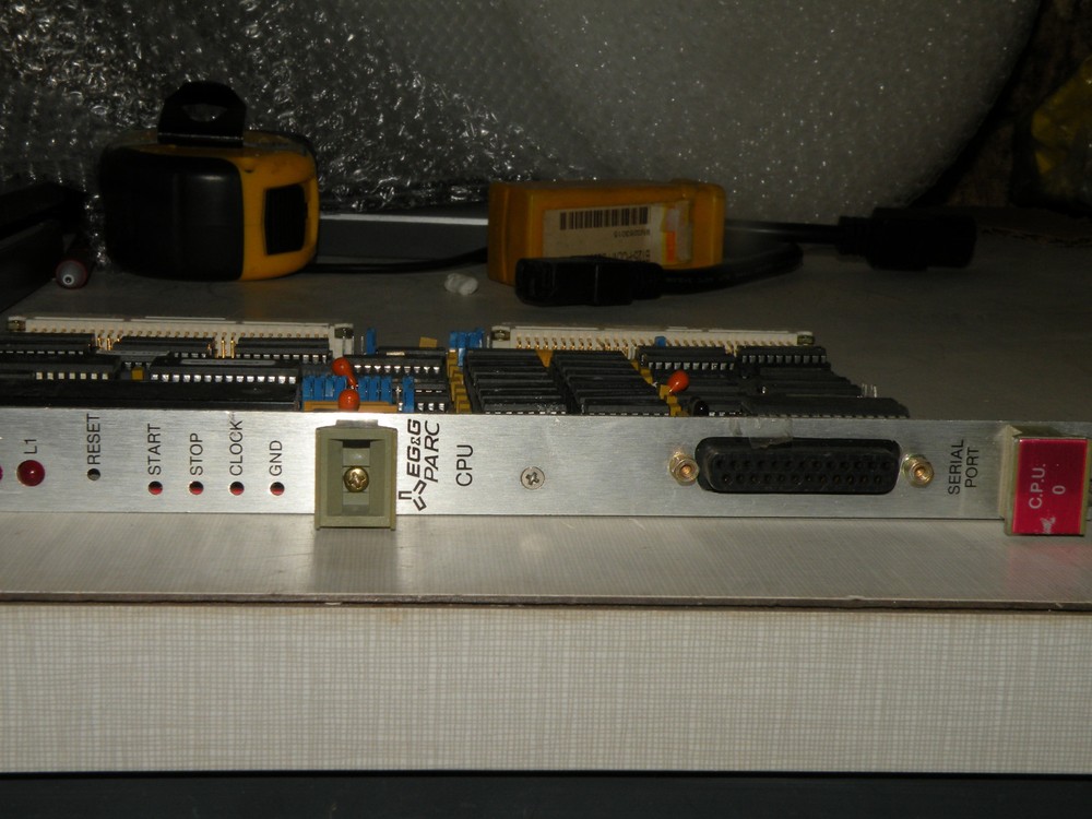 E G & G PARC CPU 0 Plug In