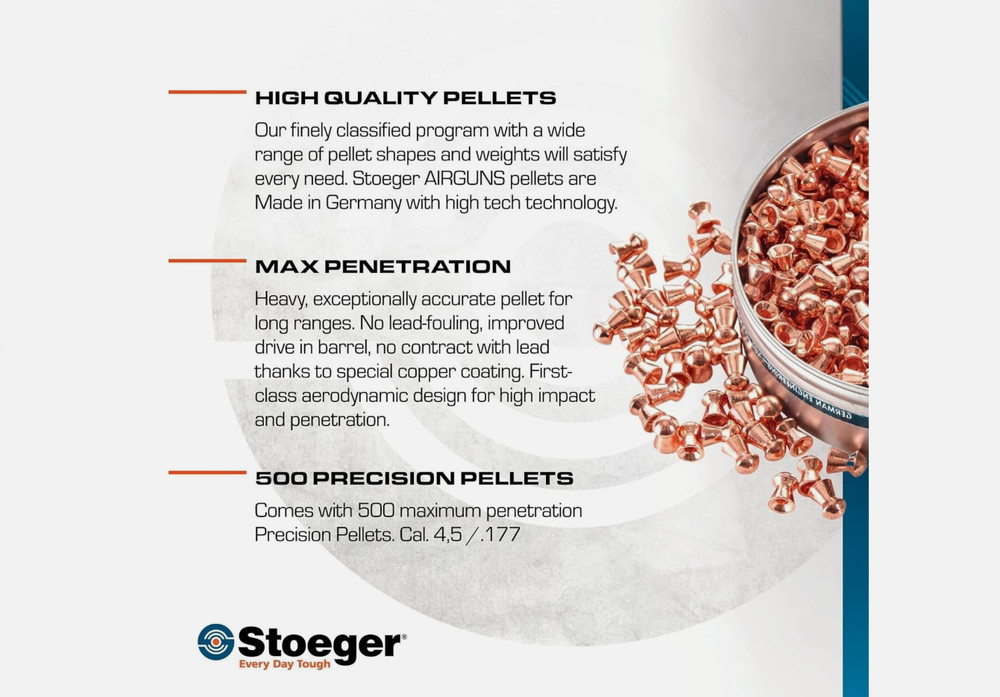 X-Series Pellets - for Practice and Precision Targets - .177 Caliber