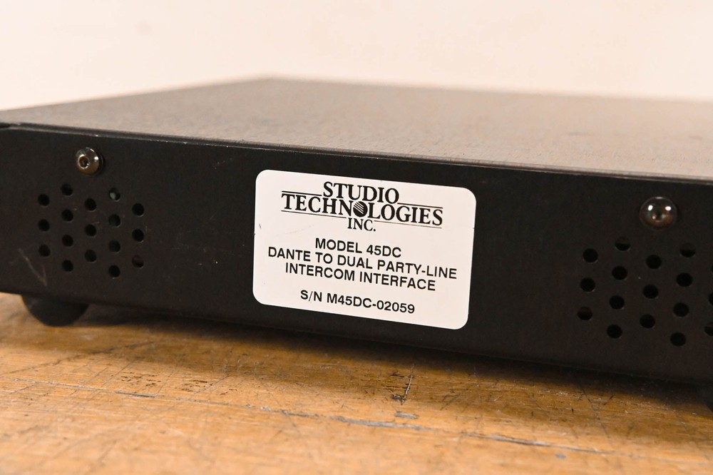 Studio Technologies 45DC Dante Intercom Interface (NO PSU) CG01SP7