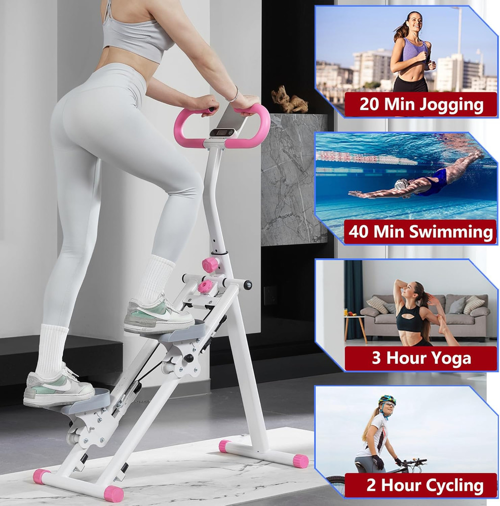 Stair Stepper for Home Gym Exercise, Vertical Climber Exercise Machine for Full