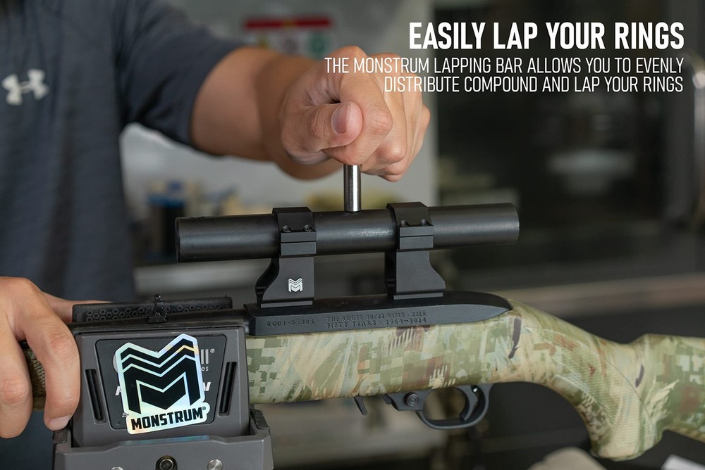 Monstrum Scope Ring Alignment and Lapping Tool Kit | 1 inch 1 diameter