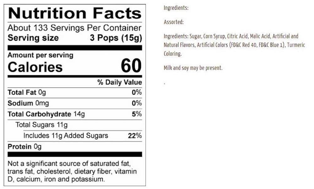 Charms Mini Pops - 400 Individually Wrapped Candy Lollipops